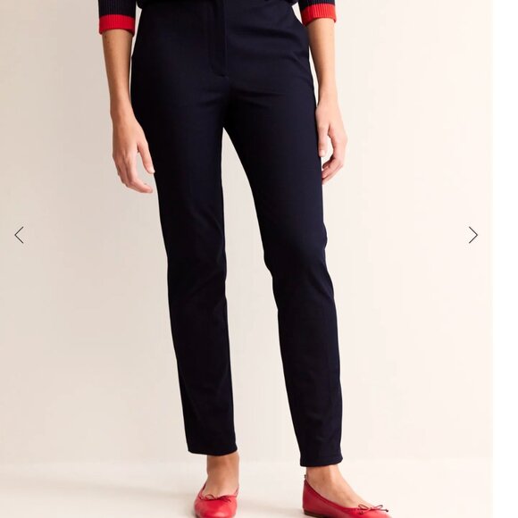 Boden Highgate Bi-Stretch Pants Black 6L NWT - Picture 5 of 13